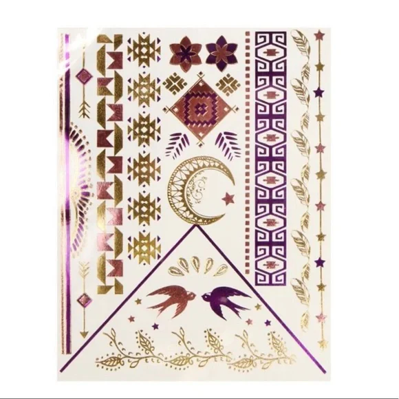 TATTOOS & HAIR CROWN NWT - Picture 3 of 5